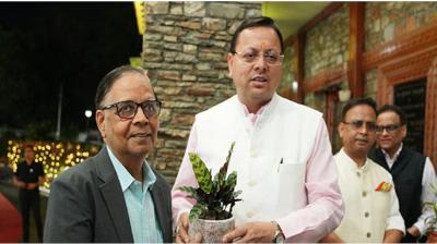 CM Pushkar Dhami, Finance Commission discussed the development of state News In Hindi