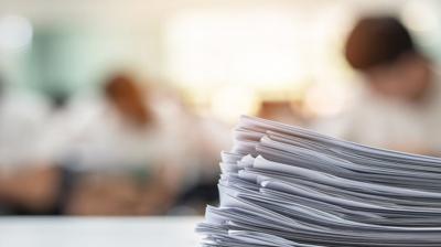 Now teachers will not be able to take paper home