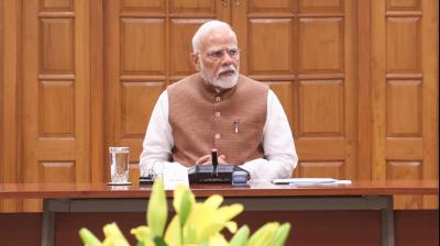 PM Modi chaired a high-level meeting at his residence news In Hindi