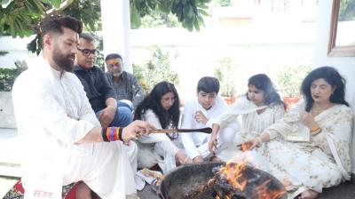 Papa memories and his blessings give me new energy Chirag Paswan news in hindi