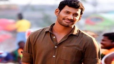 Tamil star Vishal (file photo)