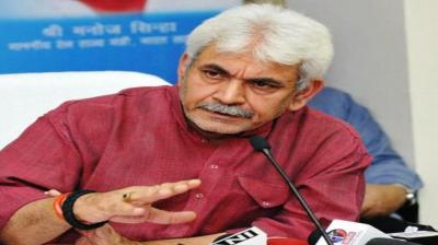 Jammu and Kashmir Lieutenant Governor Manoj Sinha (file photo)