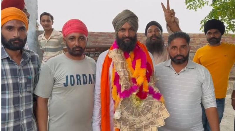 फिरोजपुर ग्राम पंचायत बस्ती राम लाल से जरमल सिंह बने सरपंच