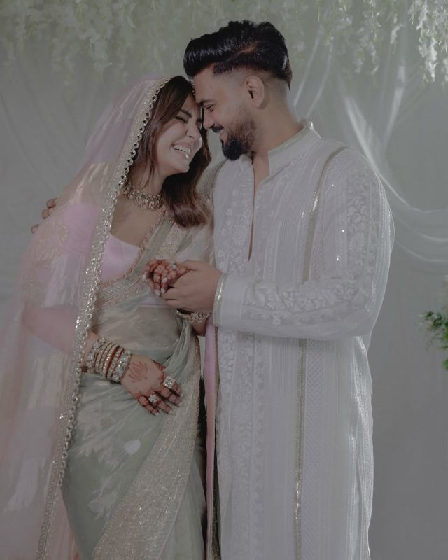 Hina Khan and Rocky Jaiswal wedding photos 