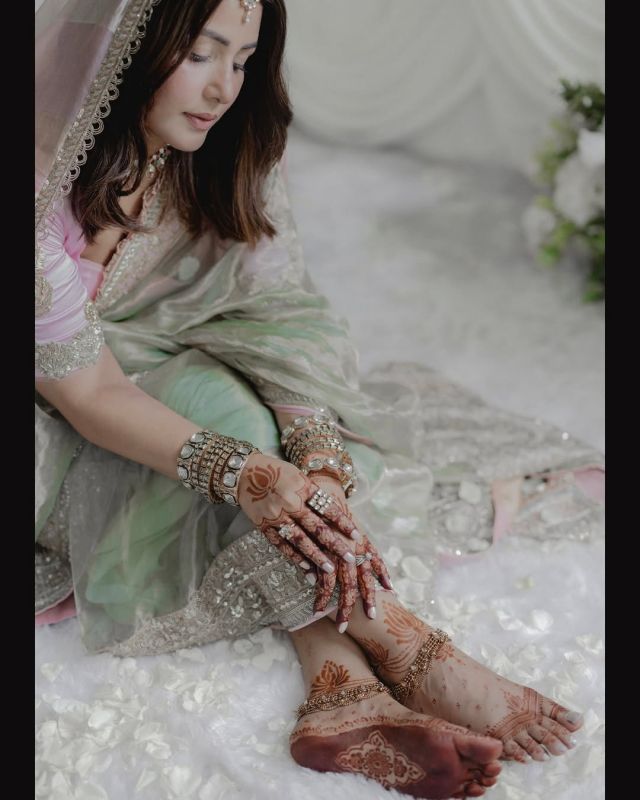 Hina Khan and Rocky Jaiswal wedding photos 